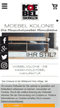 Mobile Screenshot of moebelkolonie.com